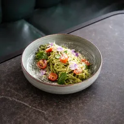 Basil Pesto Spaghetti