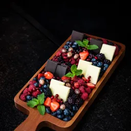 Evening Tea — Fruit & Chocolate Board