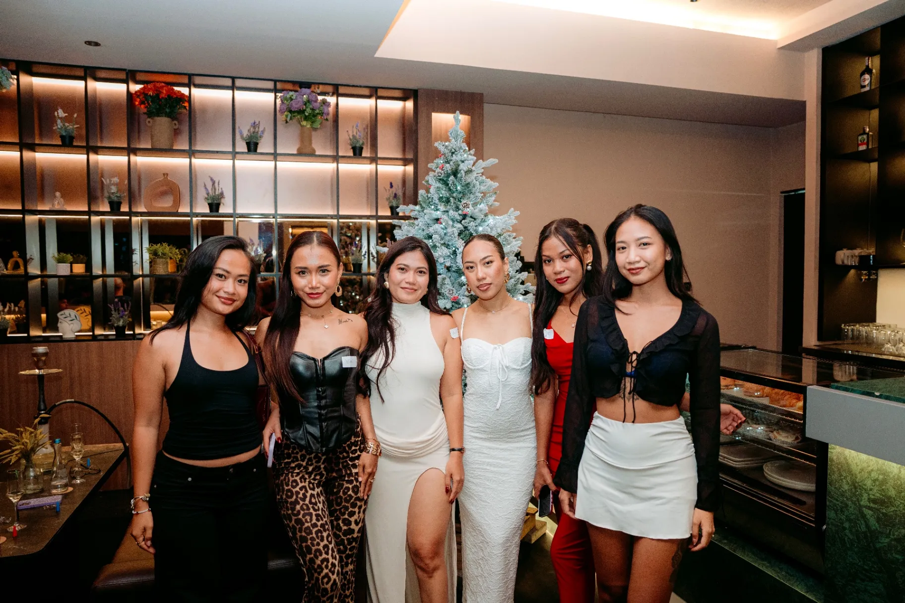 Group of friends celebrating together