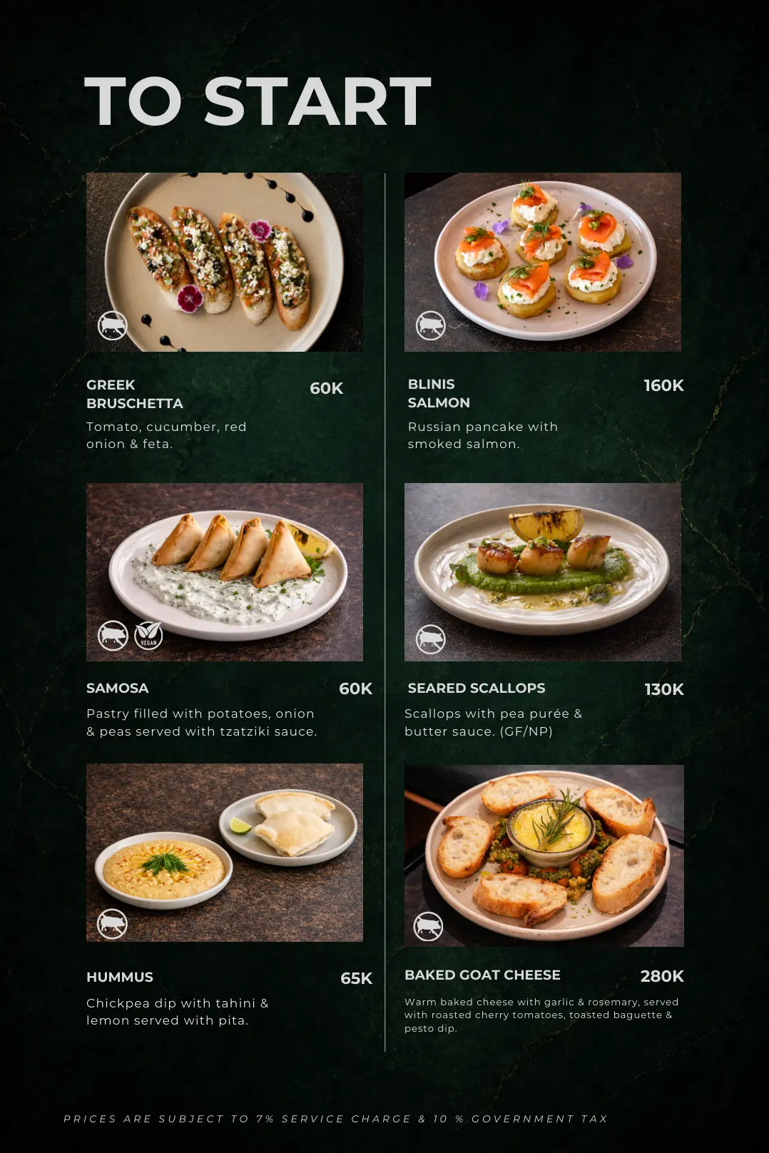 Maison Almaz menu — page 5 of 31
