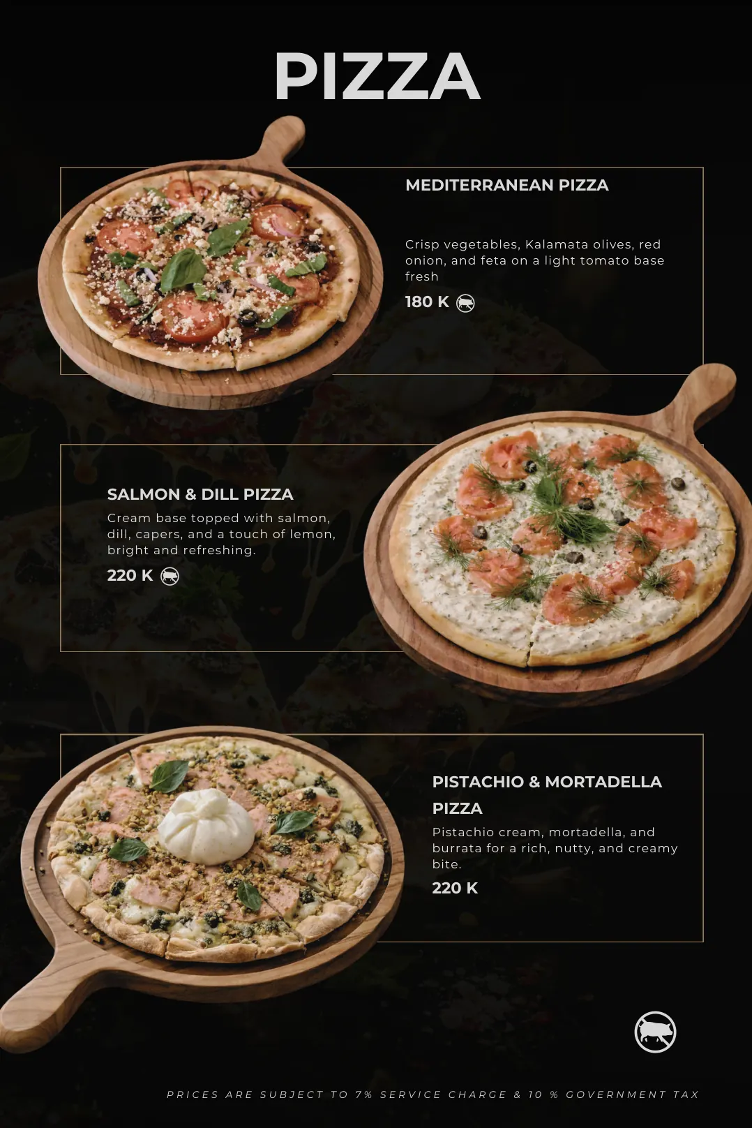 Maison Almaz menu — page 12 of 31