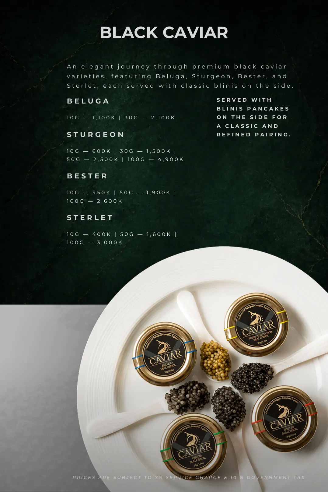 Maison Almaz menu — page 14 of 31