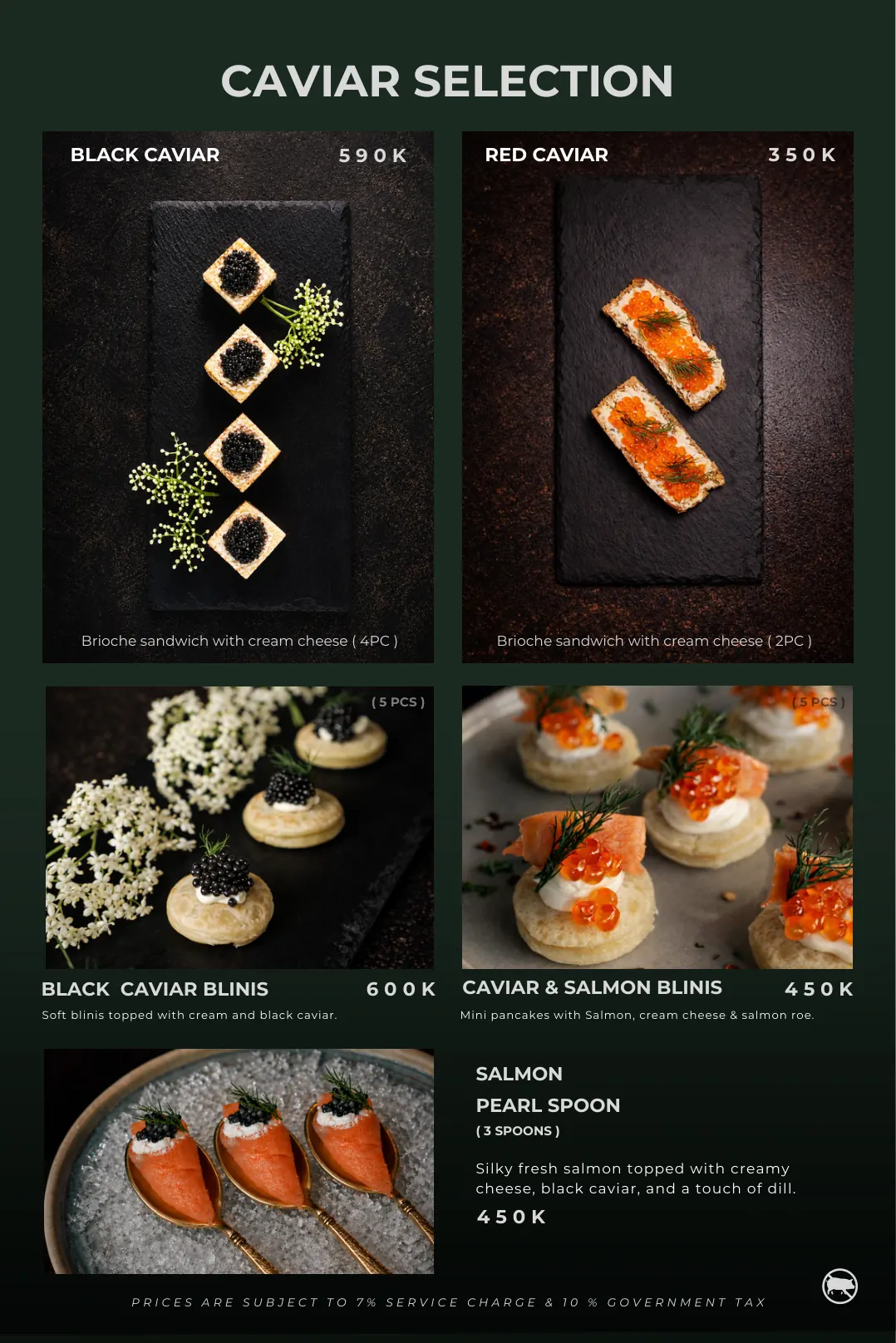 Maison Almaz menu — page 15 of 31