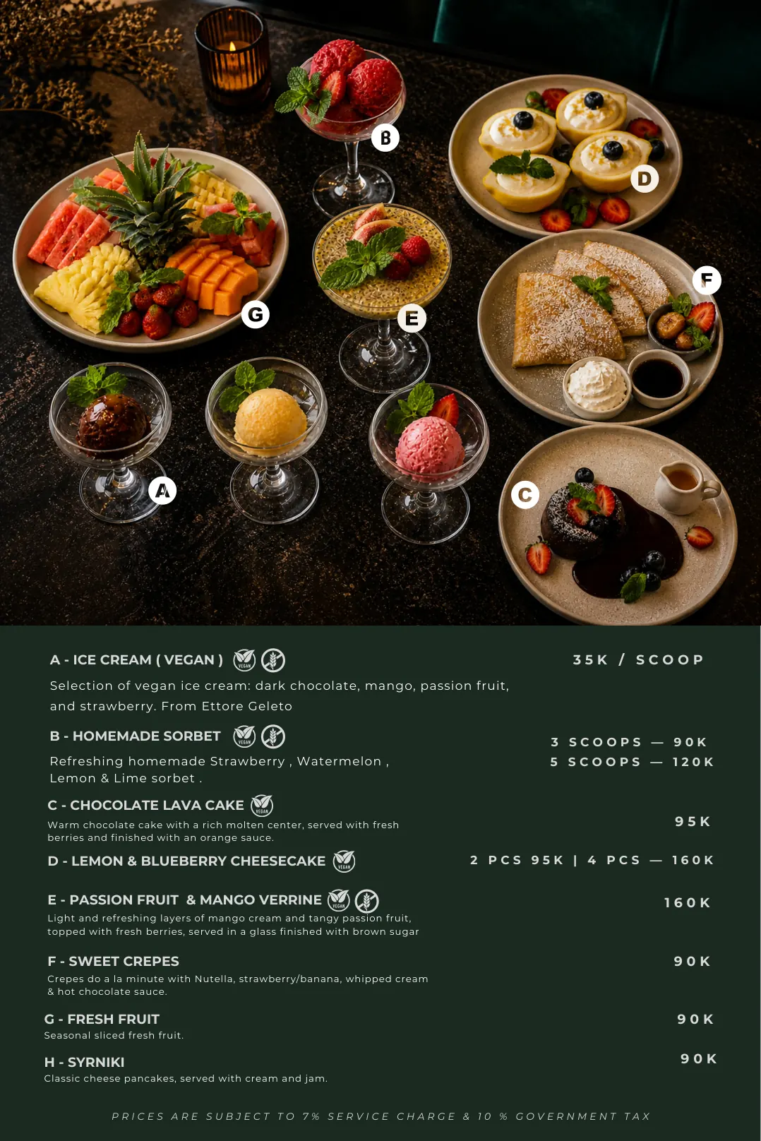 Maison Almaz menu — page 19 of 31